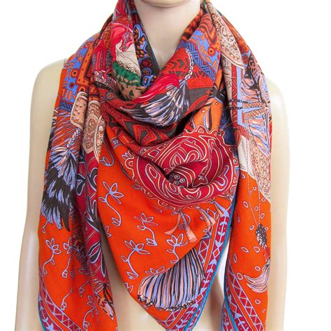 hermes gm shawl size|Women Cashmere shawls and stoles .